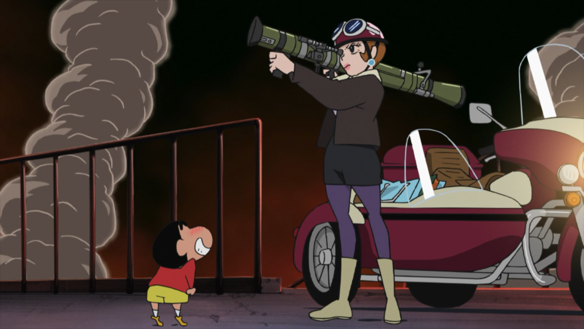 Crayon Shin-chan Movie 17: Otakebe! Kasukabe Yasei Oukoku (ClickHere)